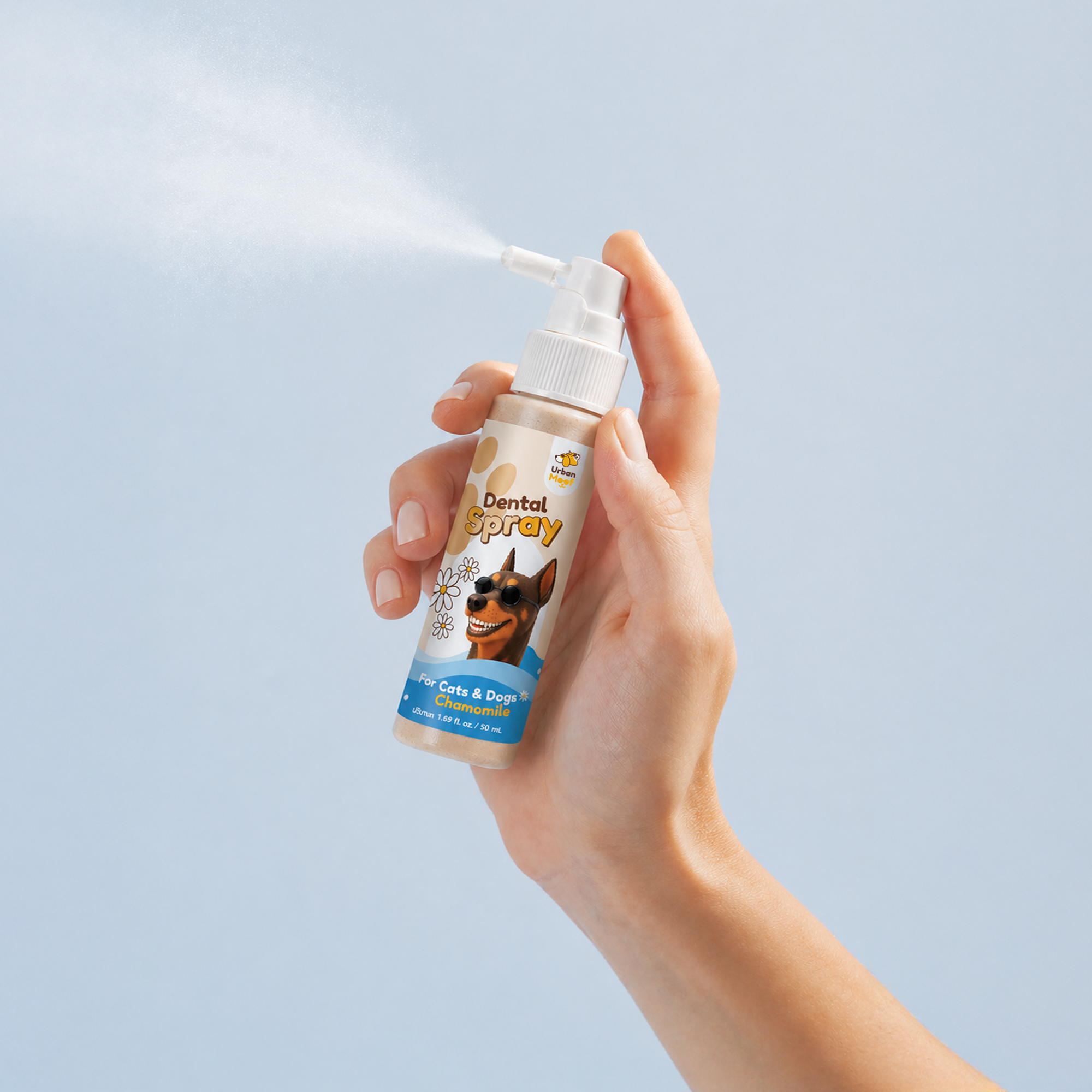 URBAN MOOF| ฺDental Spray ผลิตภัณฑ์ดูแลช่องปากสัตว์เลี้ยง