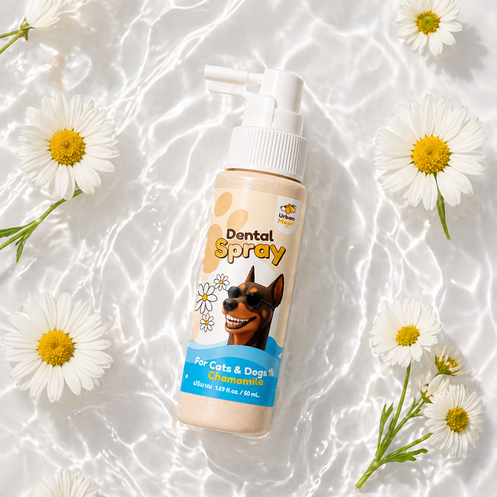 URBAN MOOF| ฺDental Spray ผลิตภัณฑ์ดูแลช่องปากสัตว์เลี้ยง
