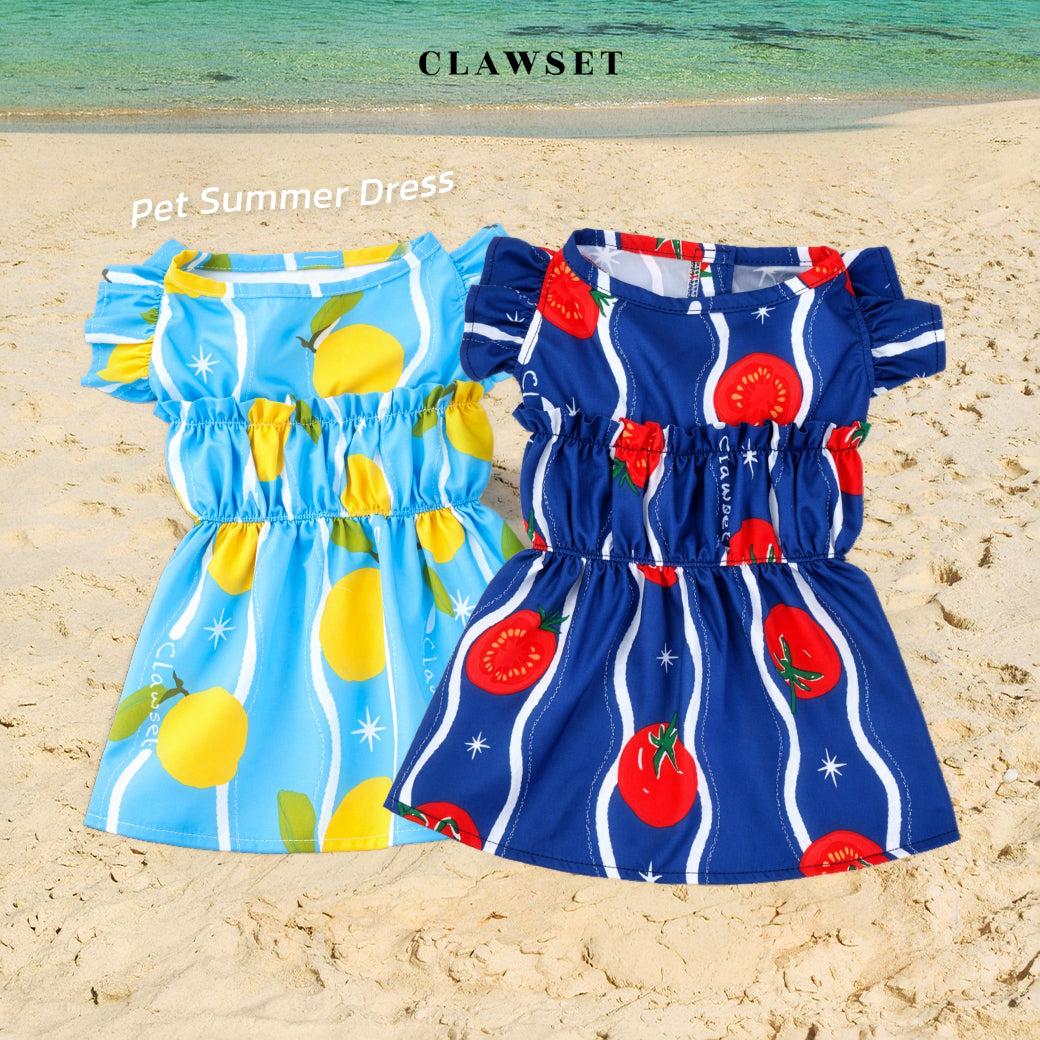 CLAWSET Studio | Hawaii Italian Collection -  Dress - Lemon