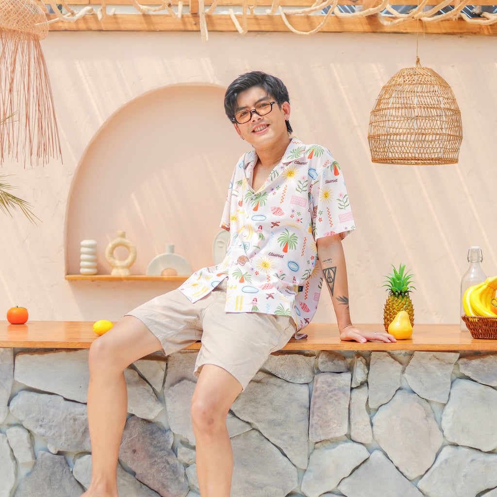 CLAWSET Studio | Hawaii's Calling! -Human Shirt- Sand