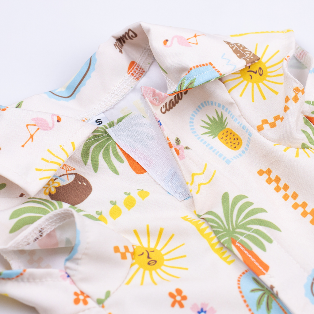 CLAWSET Studio | Hawaii's Calling! - Pet Shirt - Sand