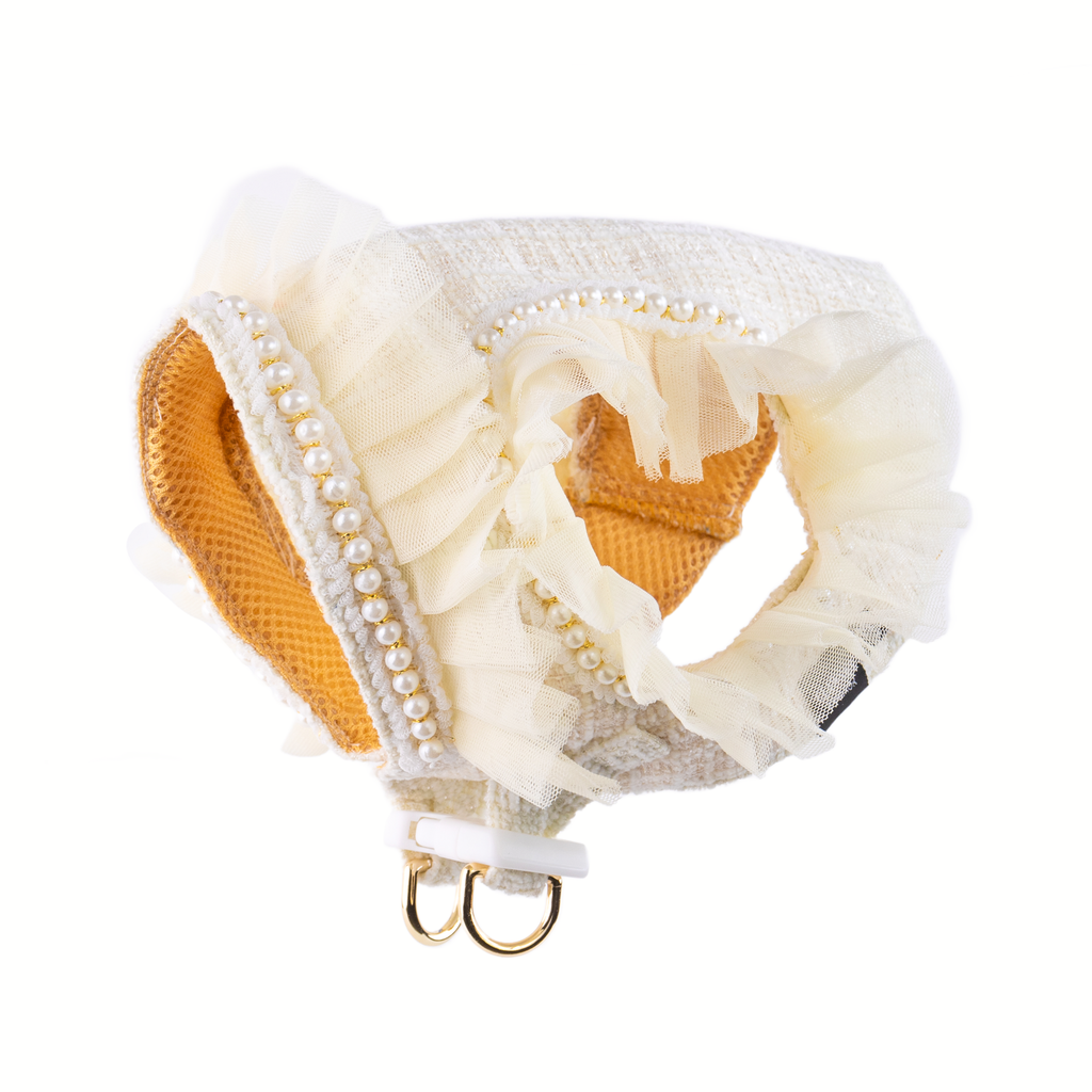 CLAWSET Studio | Bride & Groom Harness Set - Bride- Cream