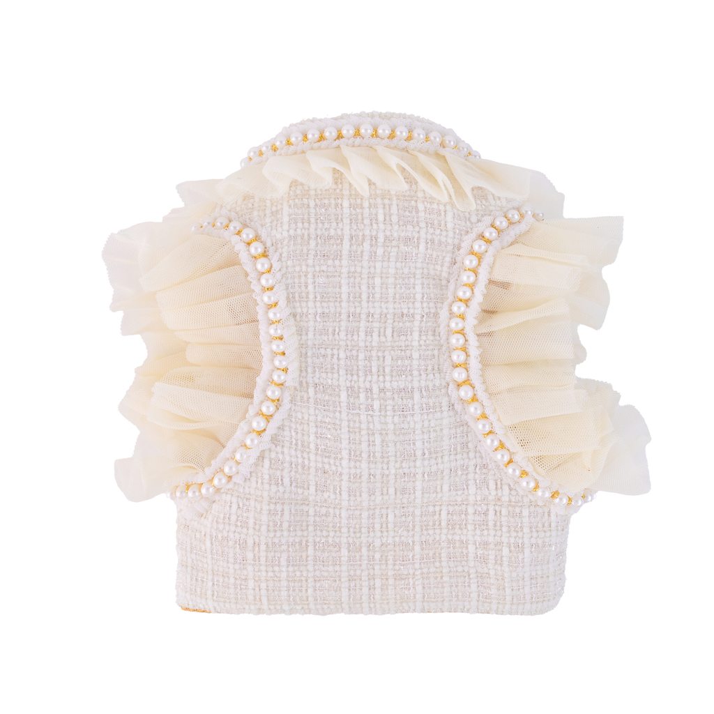 CLAWSET Studio | Bride & Groom Harness Set - Bride- Cream