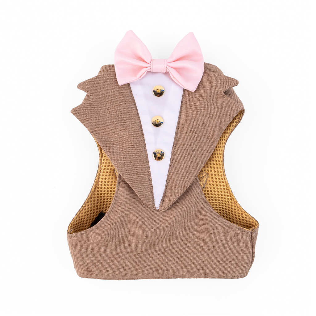 CLAWSET Studio | Bride & Groom Harness Set - Groom - Brown