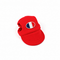 Coolkid Paw World Cup Hat – Red – France Patch
