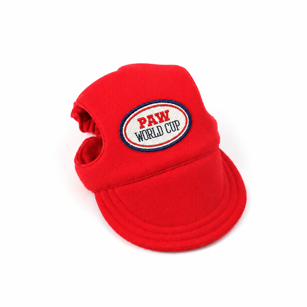 Coolkid Paw World Cup Hat – Red– Paw World Cup Patch