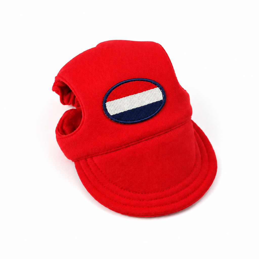 Coolkid Paw World Cup Hat – Red– Holland Patch