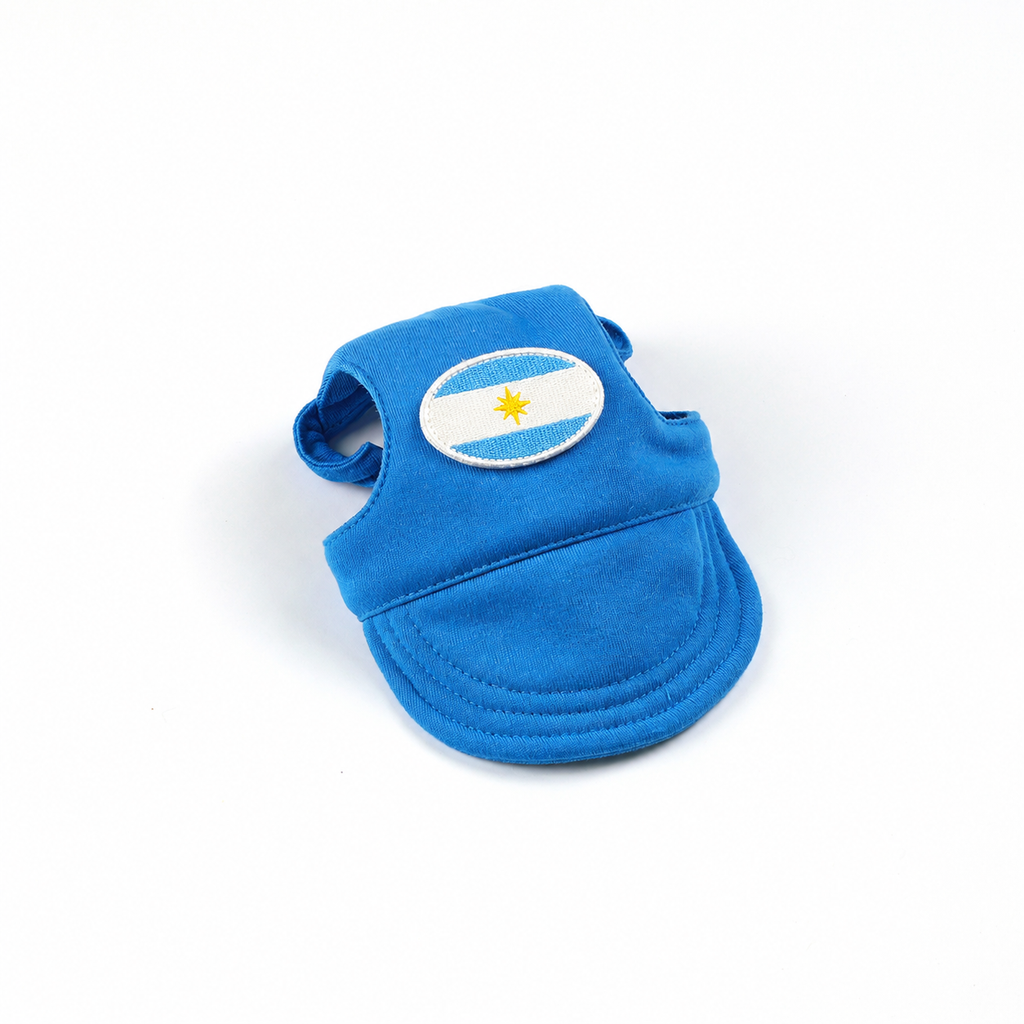 Coolkid Paw World Cup Hat – Dark Blue– Argentina Patch