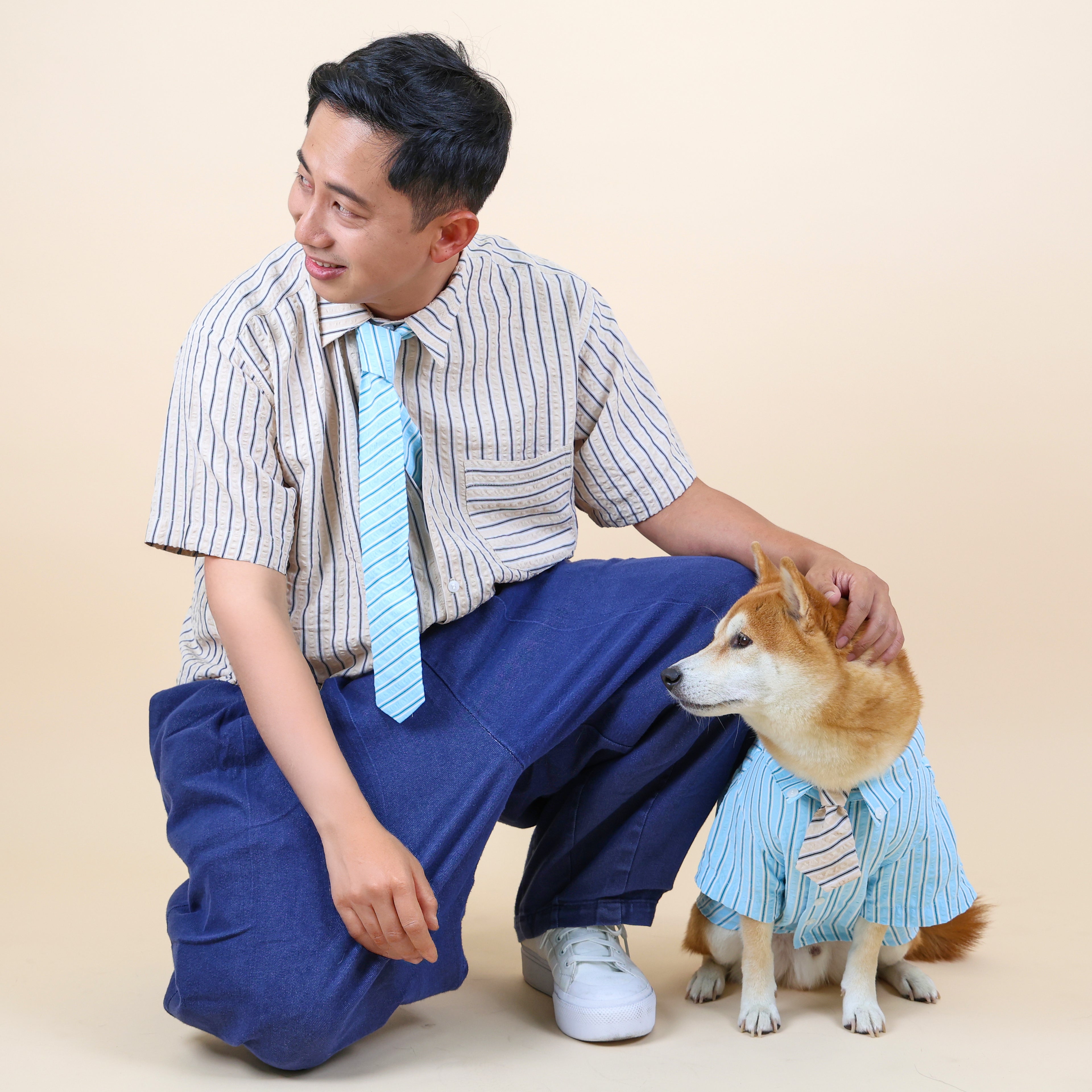 CLAWSET Studio® | Mini Boss Collection (Human Shirt)- Cream