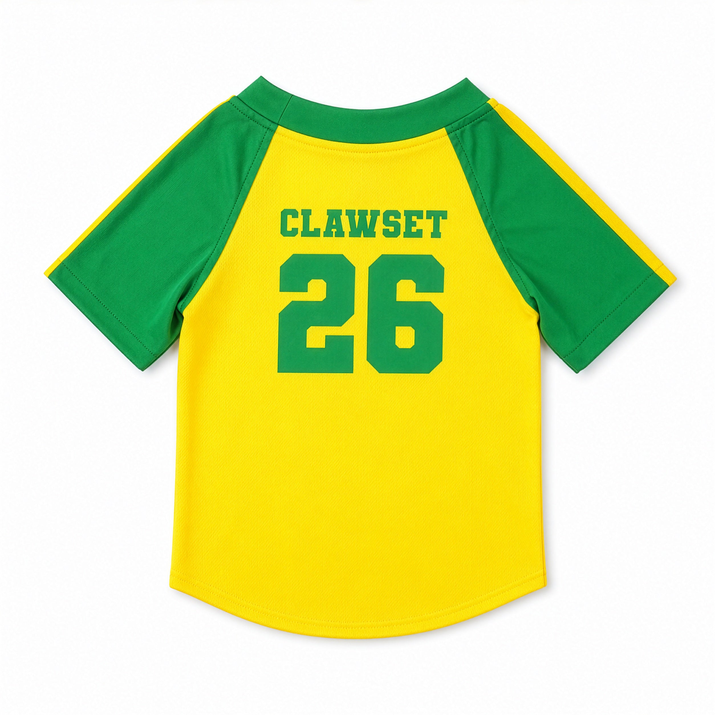 CLAWSET Studio® | PAW WORLD CUP 2026 -Brazil เสื้อฟุตบอลสัตว์เลี้ยงทีมชาติบราซิล