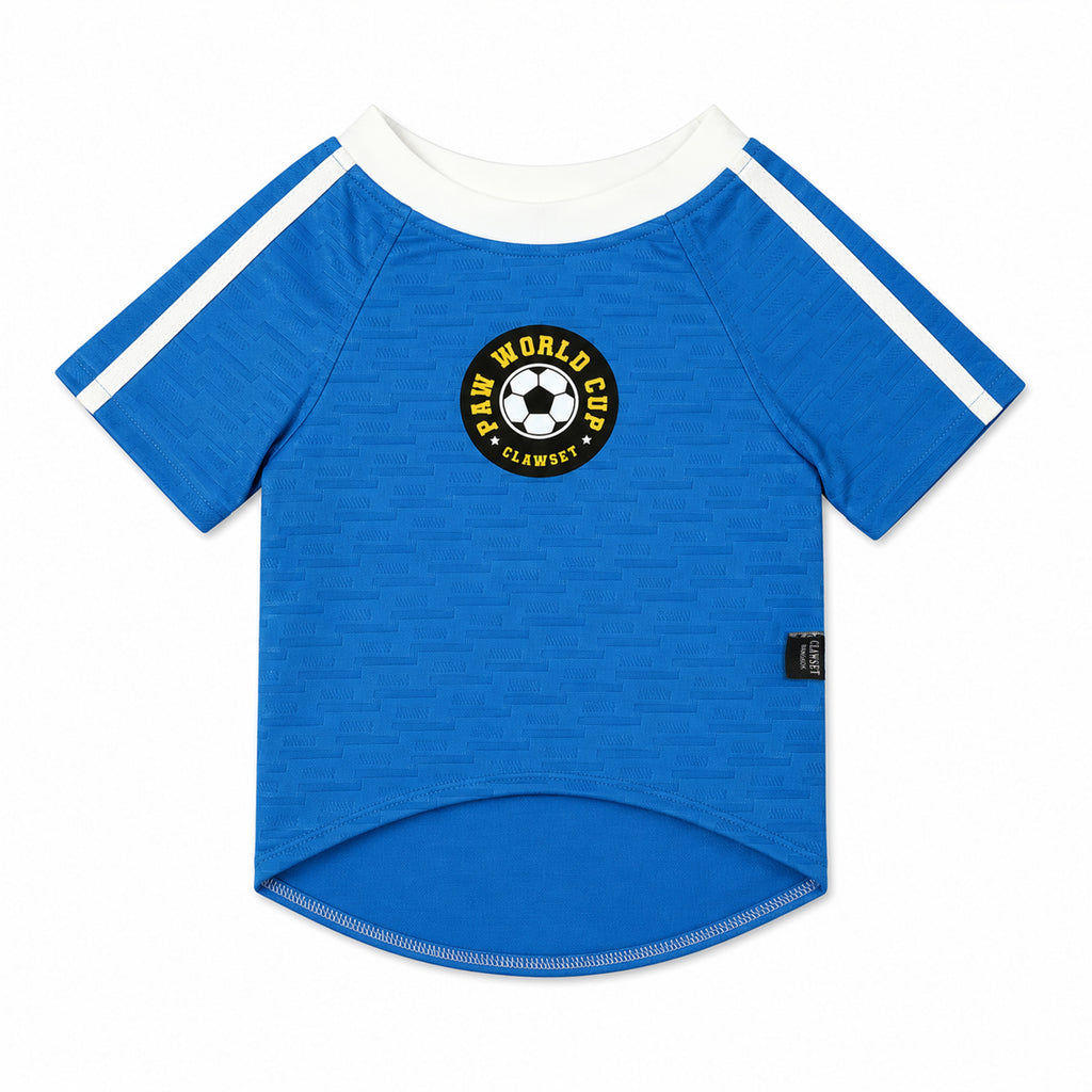 CLAWSET Studio® | PAW WORLD CUP 2026 - FRANCE เสื้อฟุตบอลสัตว์เลี้ยงทีมชาติฝรั่งเศส