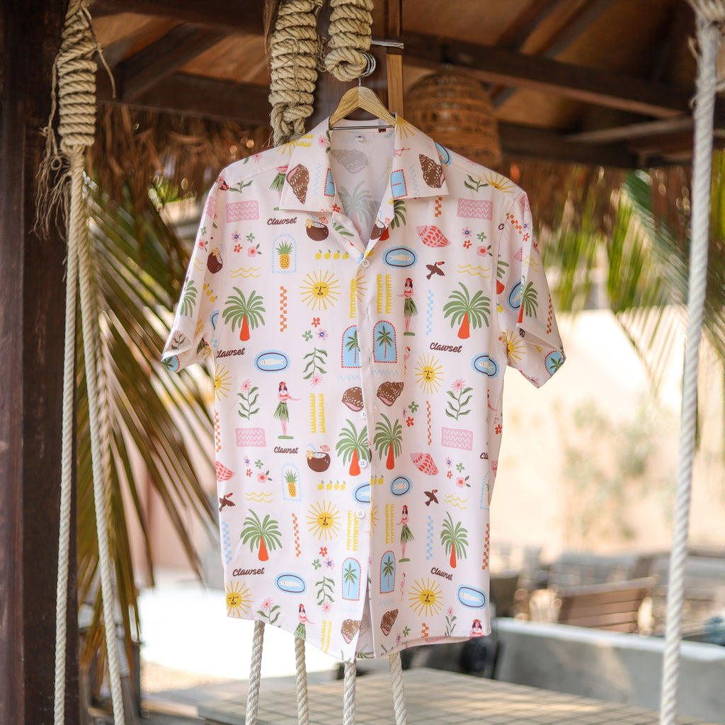 CLAWSET Studio | Hawaii's Calling! -Human Shirt- Sand