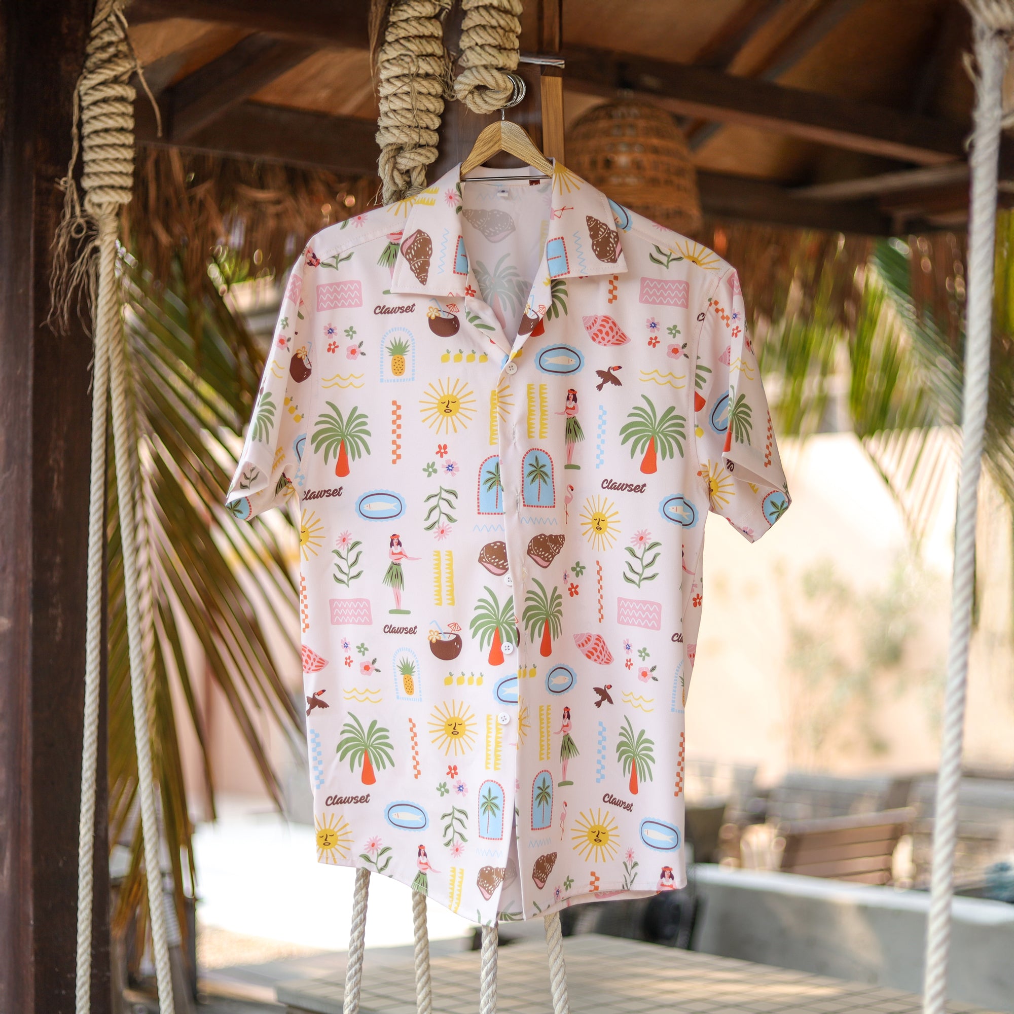 CLAWSET Studio | Hawaii's Calling! -Human Shirt- Sand