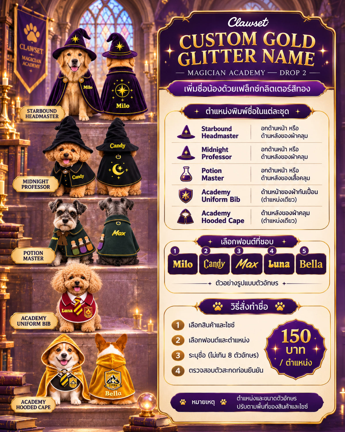 CLAWSET Studio® | Magician Academy -  Potion Master