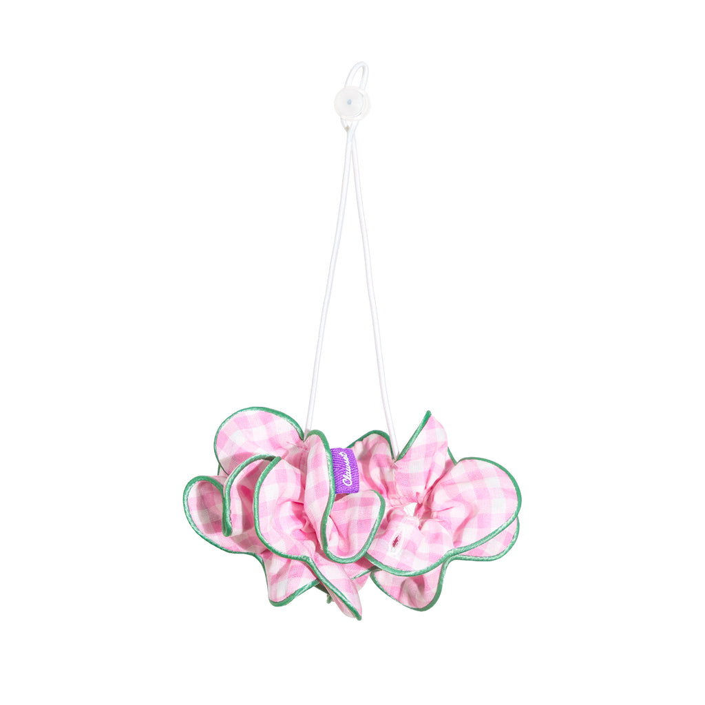 CLAWSET Studio® Picnic Bloom | Flower Scrunchies - Pink