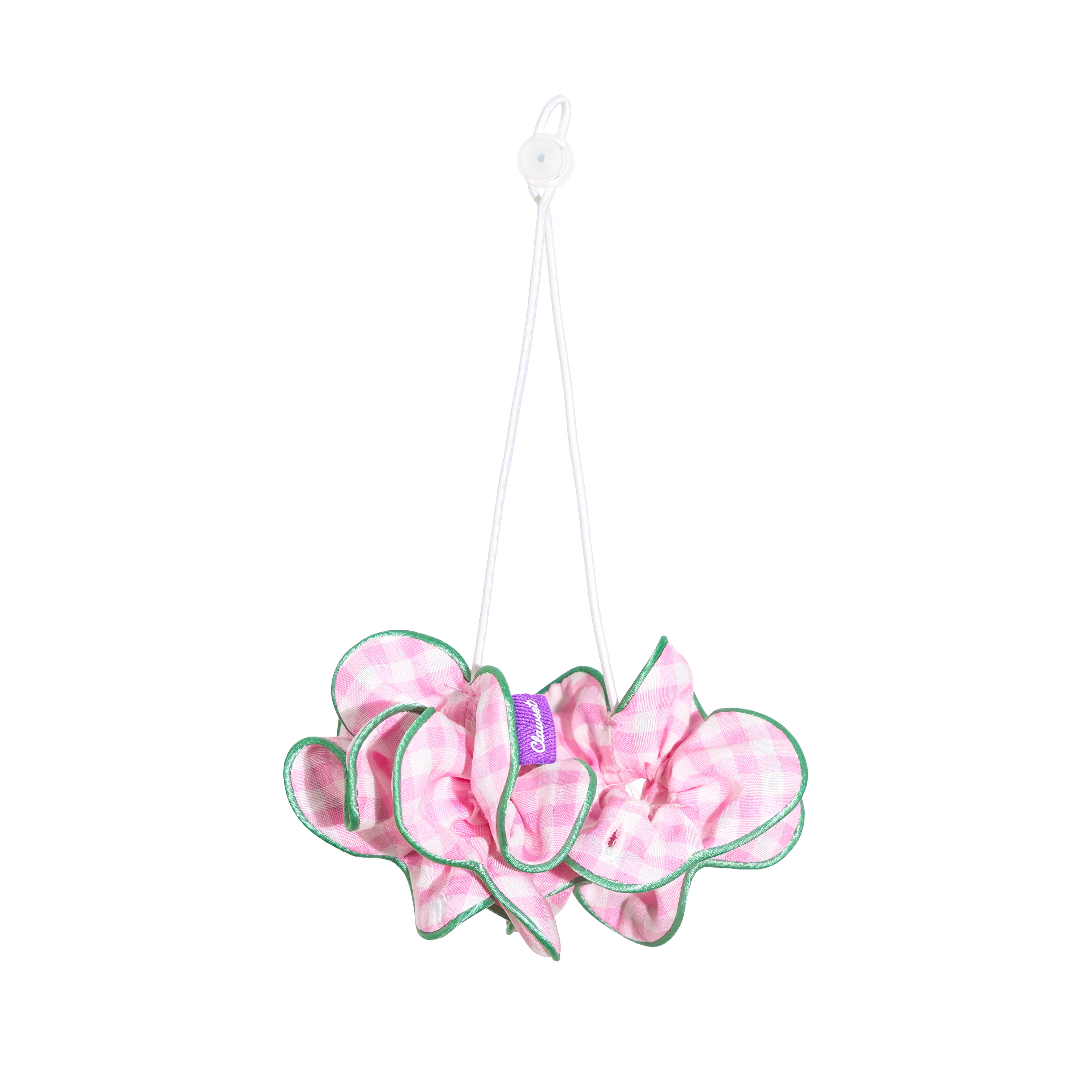 CLAWSET Studio® Picnic Bloom | Flower Scrunchies - Pink