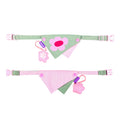 CLAWSET Studio® Picnic Bloom | Bandana Collar - Sage Floral