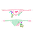 CLAWSET Studio® Picnic Bloom | Bandana Collar - Pink Daisy