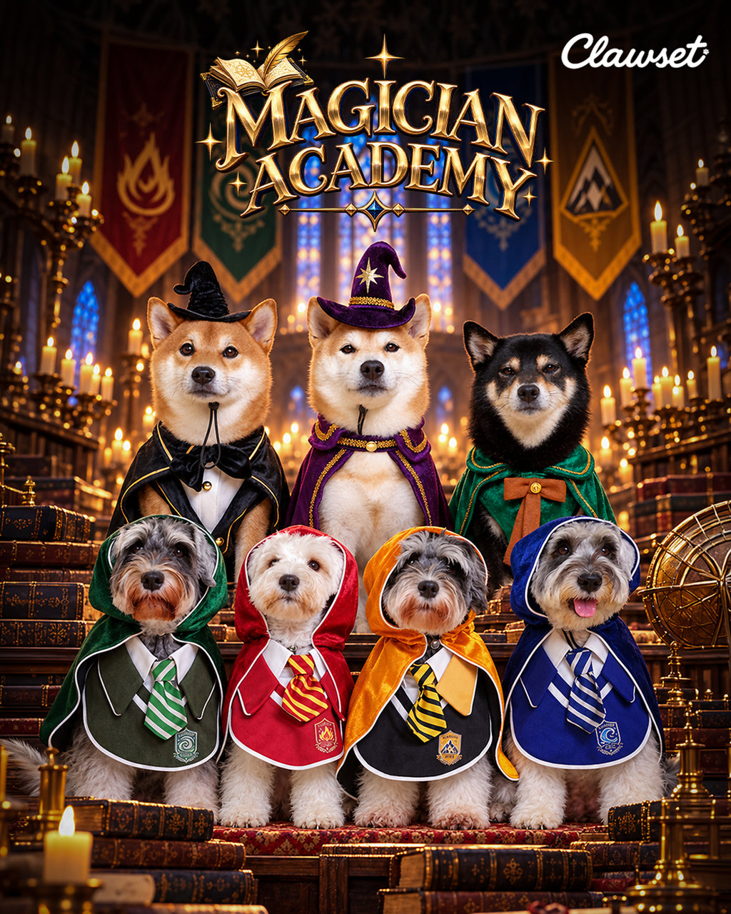 CLAWSET Studio® | Magician Academy -  Starbound Headmaster