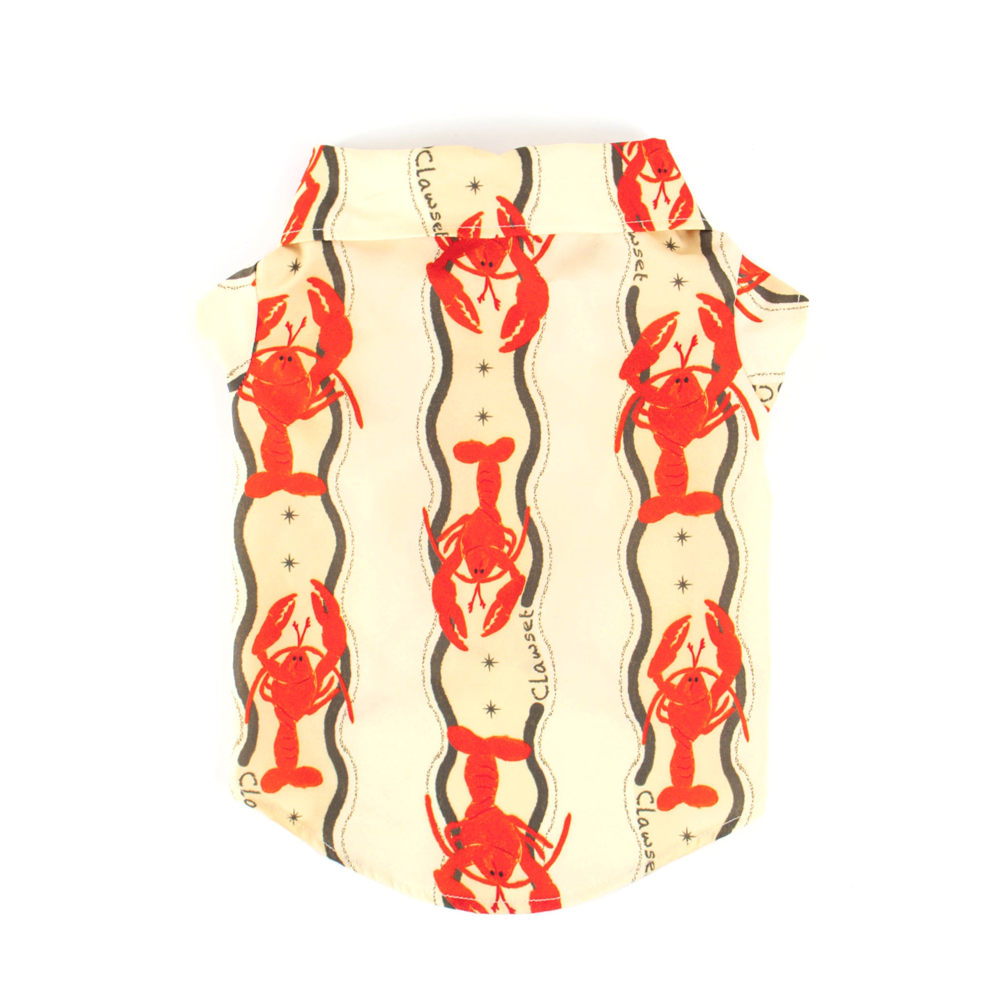 CLAWSET Studio | Italian Summer -Pet Shirt- Lobster