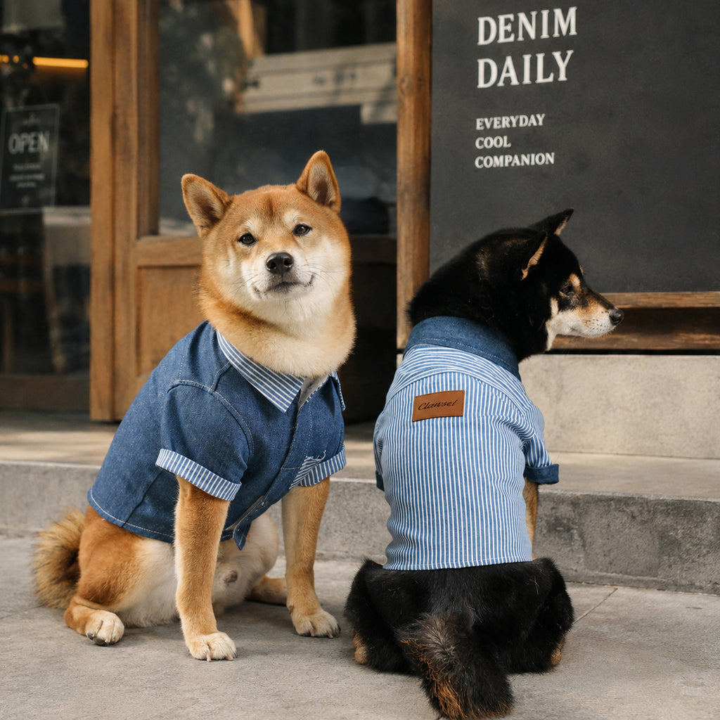 CLAWSET Studio® | Denim Collection - Stripe