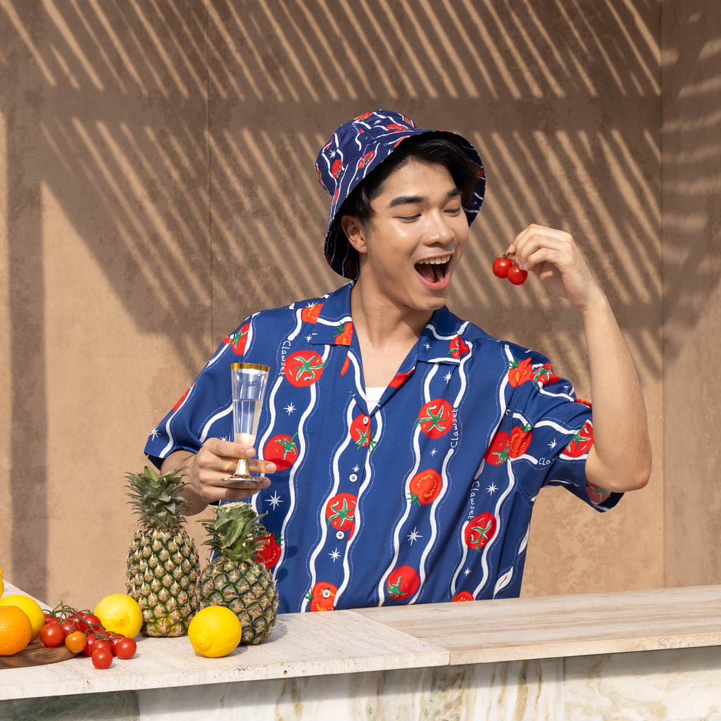 CLAWSET Studio | Italian Summer -Human Shirt- Tomato