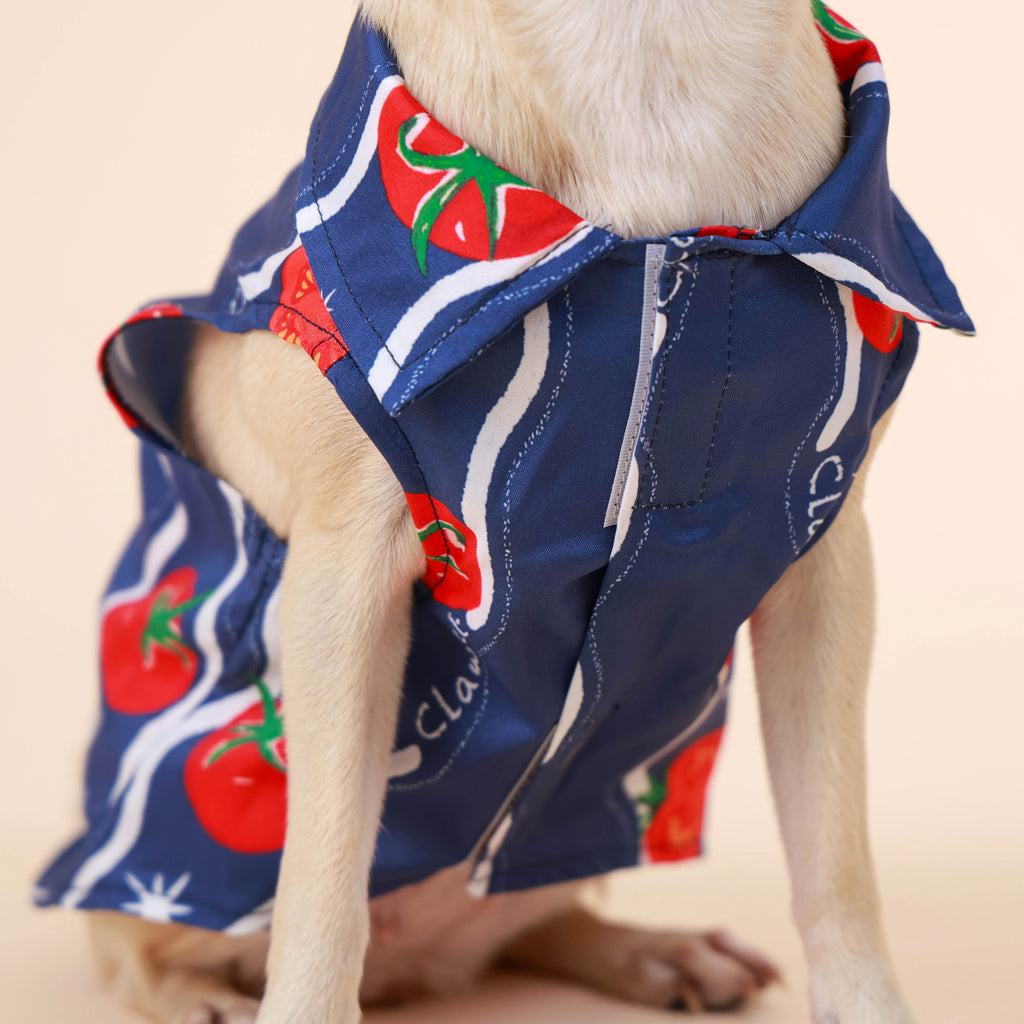 CLAWSET Studio | Hawaii Italian Collection -  Shirt - Tomato