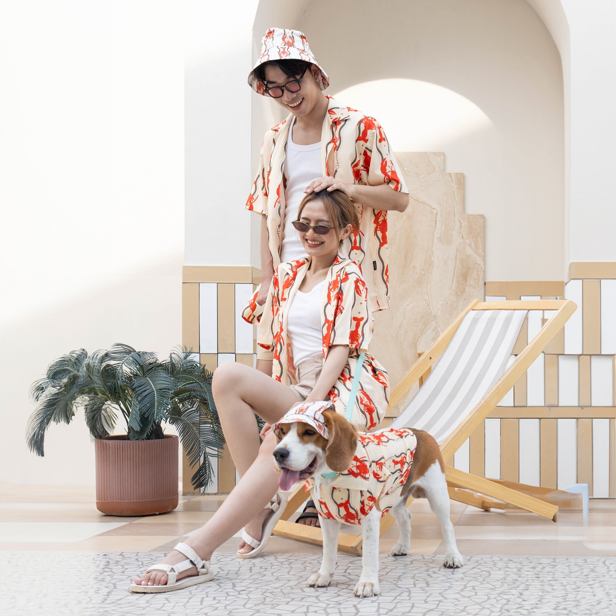 CLAWSET Studio | Italian Summer -Human Shirt- Lobster