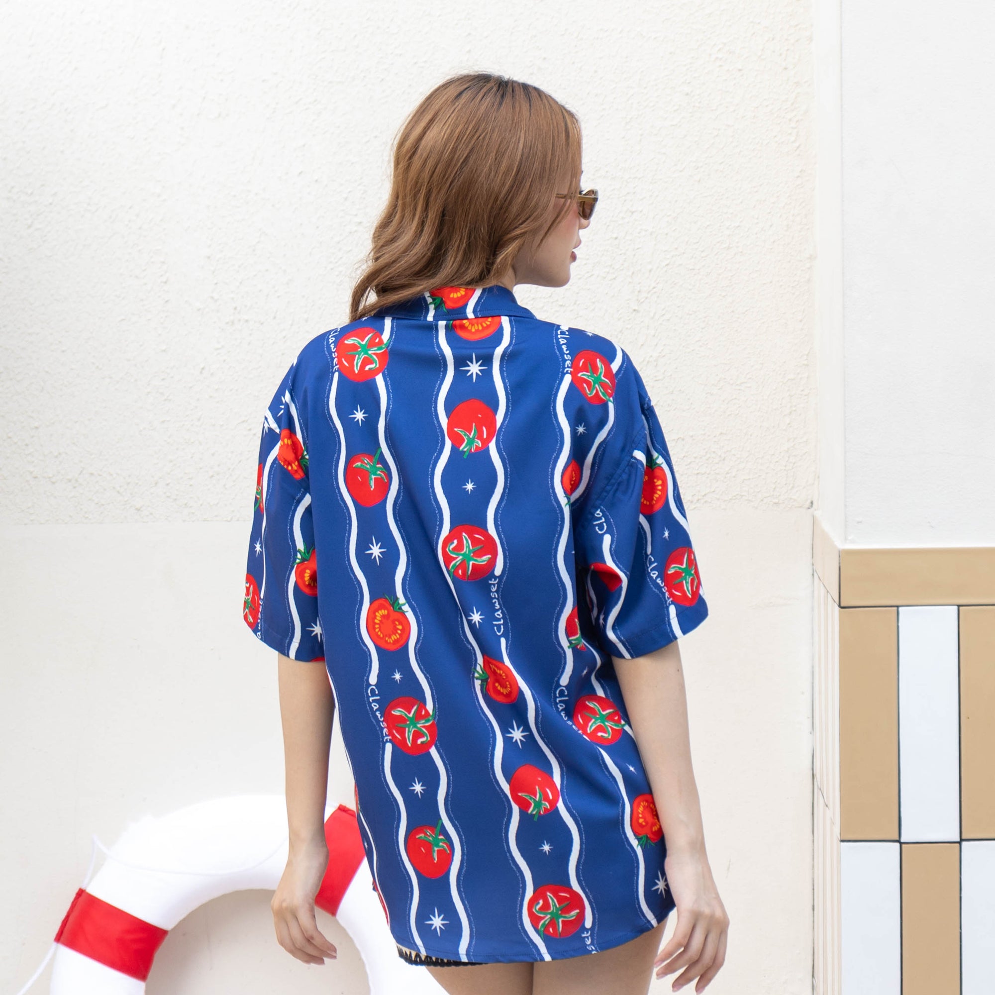 CLAWSET Studio | Italian Summer -Human Shirt- Tomato