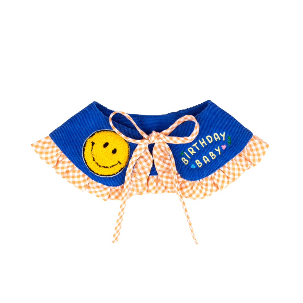CLAWSET Studio | Birthday Collection - Birthday Baby Collar -Blue