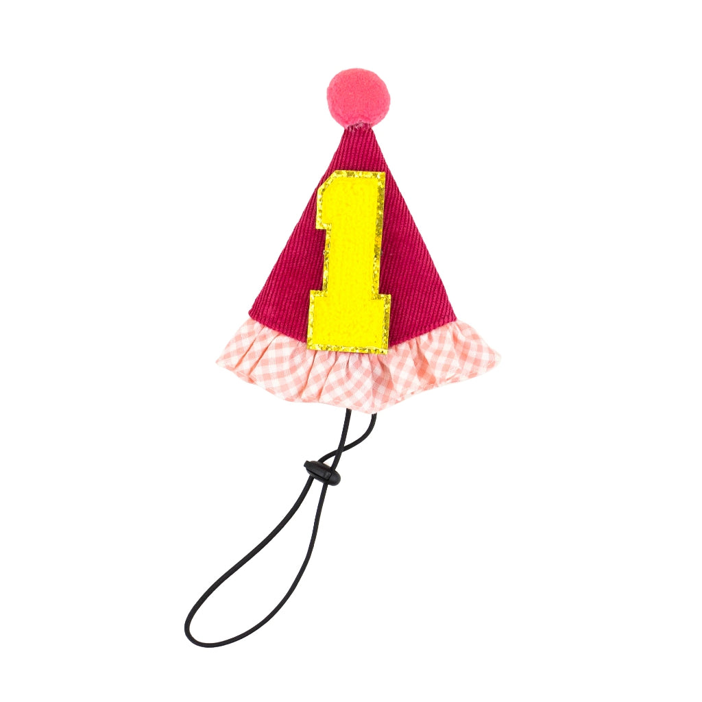 CLAWSET Studio | Birthday Collection - Birthday Baby Hat-Pink