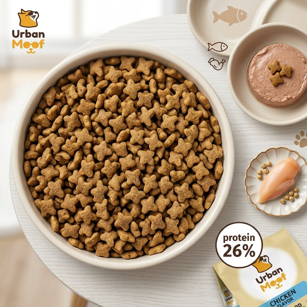 URBAN MOOF | DRY CAT FOOD -  CHICKEN