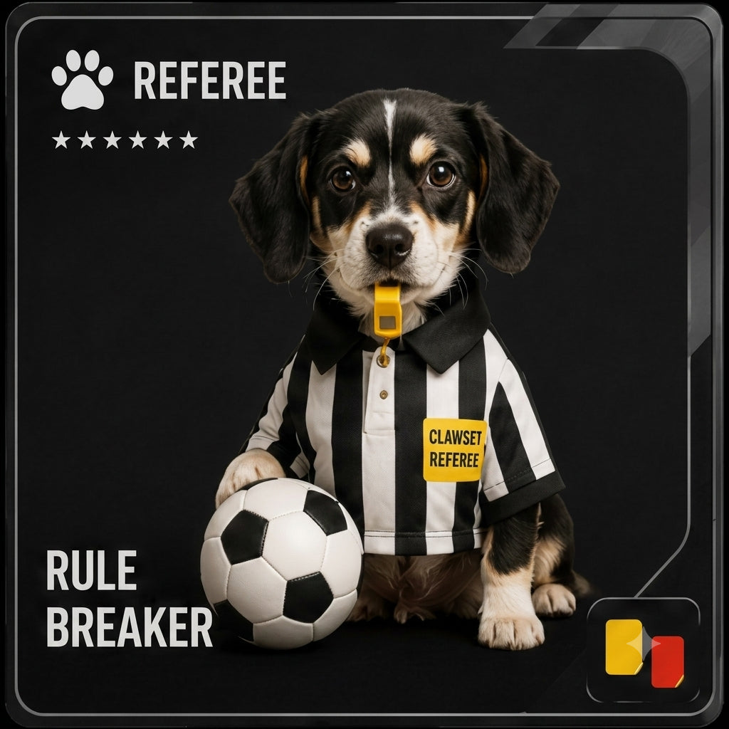 CLAWSET Studio® | PAW WORLD CUP 2026 -เสื้อสัตว์เลี้ยงกรรมการผู้ตัดสิน