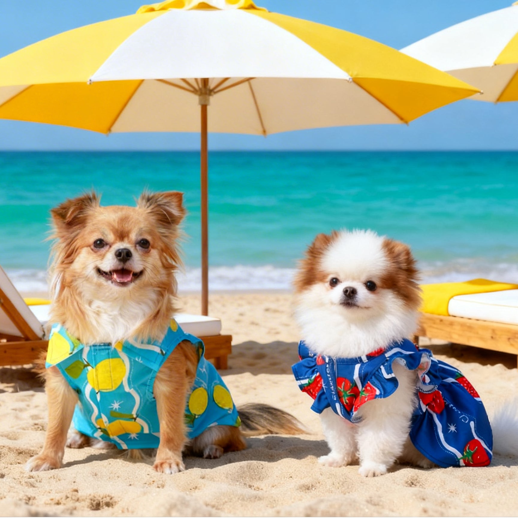 CLAWSET Studio | Hawaii Italian Collection -  Dress - Lemon